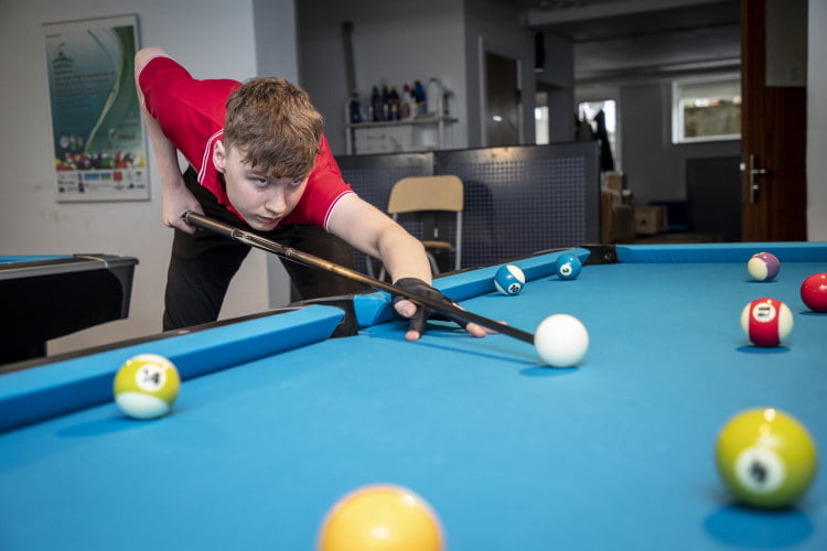 November måneds sportsprofil er Christoffer Lentz fra Herlev Idræts Pool Club.