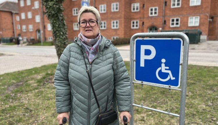 Hanne Kristensen fik stjålet handicapkort i bilen