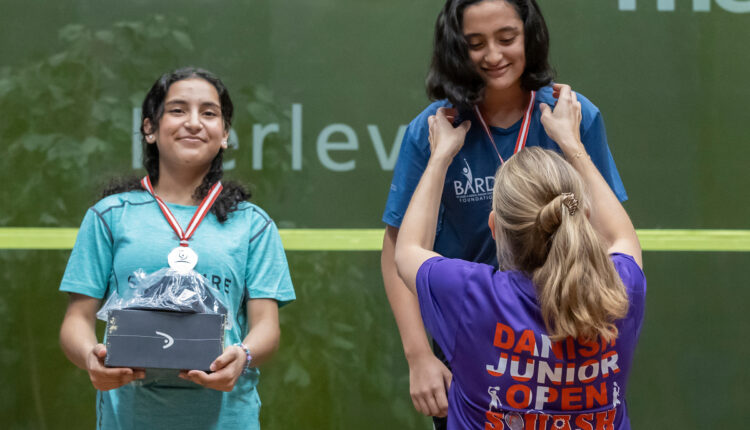 Head Danish Junior Open 2024, squash i Skinnderskovhallen 27-29. september. Foto: Claus Birch