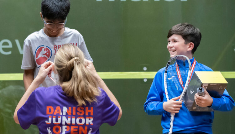 Head Danish Junior Open 2024, squash i Skinnderskovhallen 27-29. september. Foto: Claus Birch