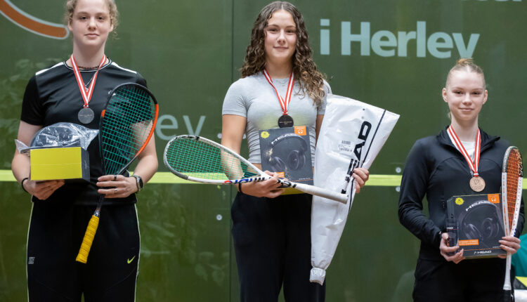 Head Danish Junior Open 2024, squash i Skinnderskovhallen 27-29. september. Foto: Claus Birch