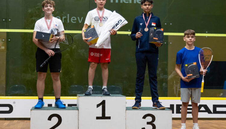 Head Danish Junior Open 2024, squash i Skinnderskovhallen 27-29. september. Foto: Claus Birch