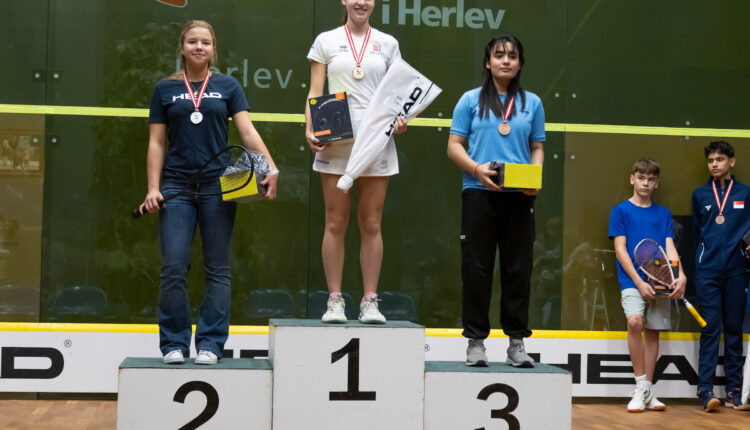 Head Danish Junior Open 2024, squash i Skinnderskovhallen 27-29. september. Foto: Claus Birch