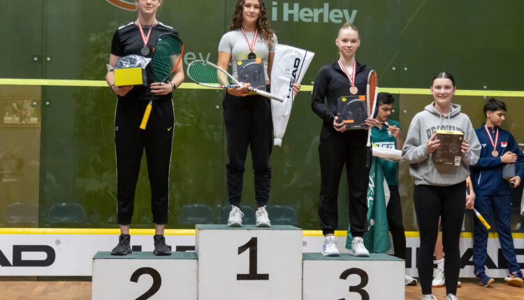 Head Danish Junior Open 2024, squash i Skinnderskovhallen 27-29. september. Foto: Claus Birch