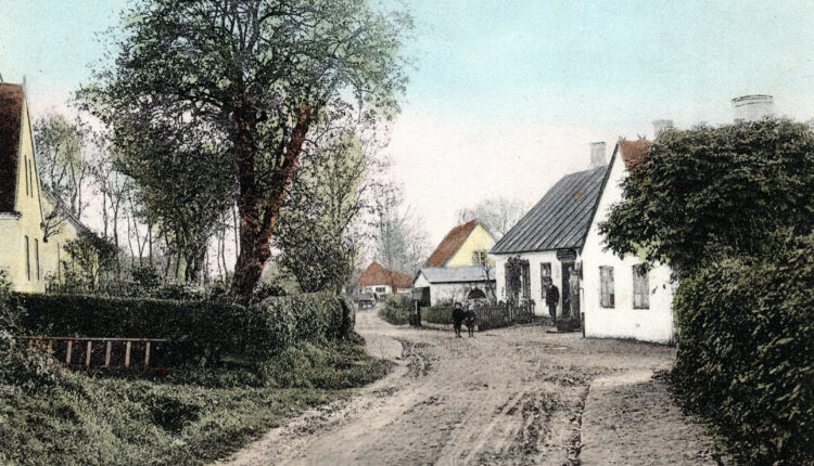 Postkort, Skovlunde 1910