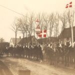 Fastelavn omkring 1910. Skovlunde.