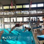 Herlev Byskole, triatlon, Skolernes Motionsdag, svømning i Herlev Badet. Foto: Thomas Frederiksen