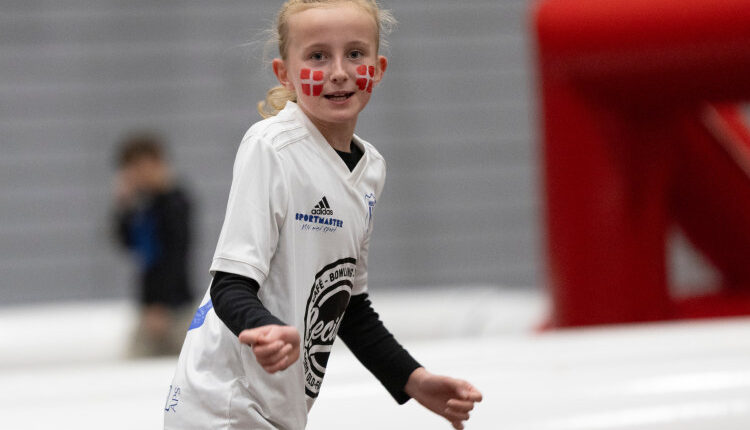 Fanzone før U18 træningskampen mellem Danmark og Finland den 13. november 2024 på Herlev Stadion. Foto: Claus Birch